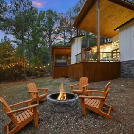 Luxe Privacy At Gorgeous Broken Bow Cabin Home Exterior photo