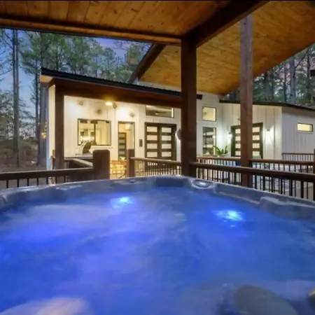 Luxe Privacy At Gorgeous Broken Bow Cabin Home Exterior photo